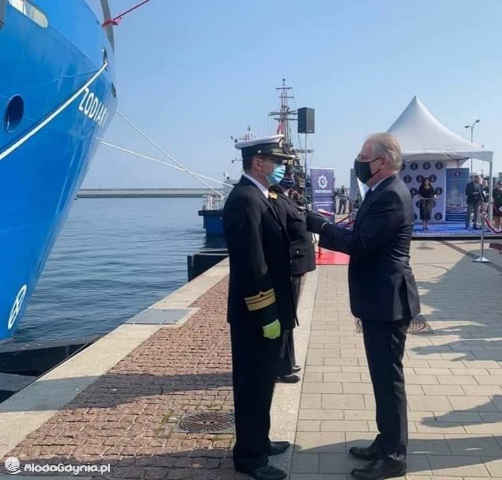 Zodiak II - chrzest w Gdyni