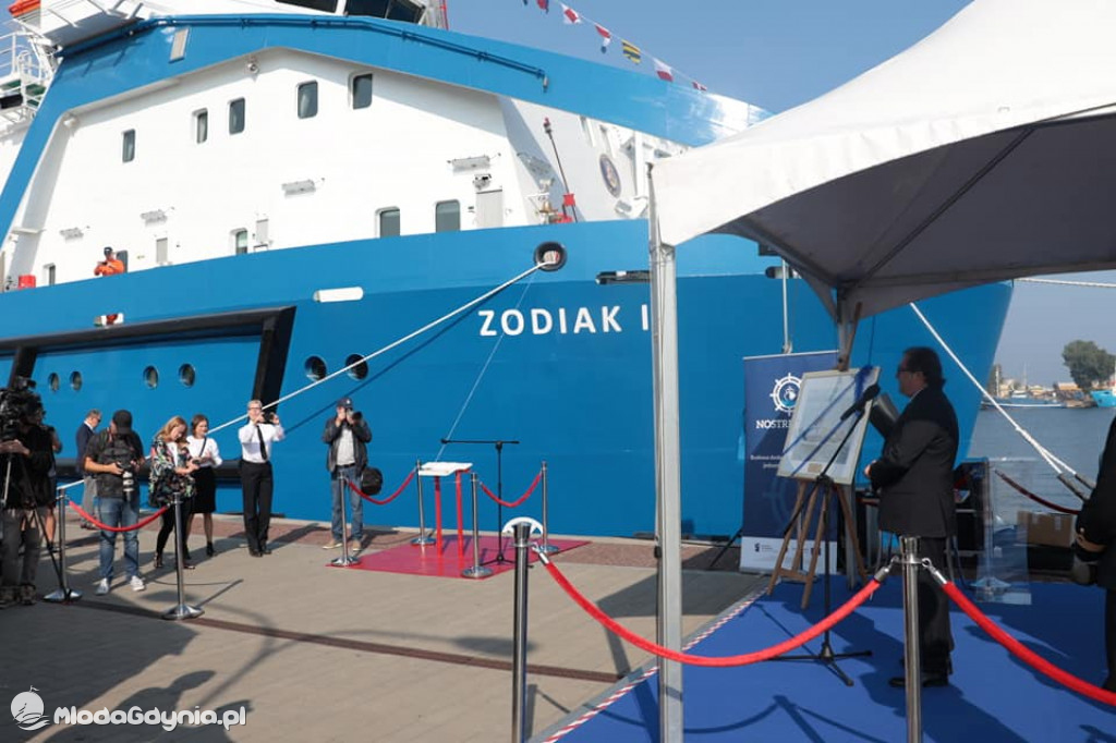 Zodiak II - chrzest w Gdyni