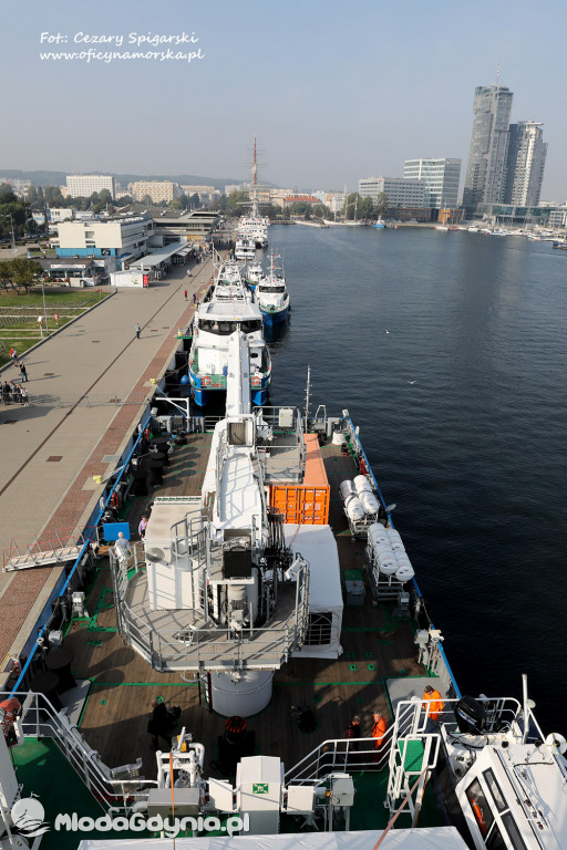 Zodiak II - chrzest w Gdyni