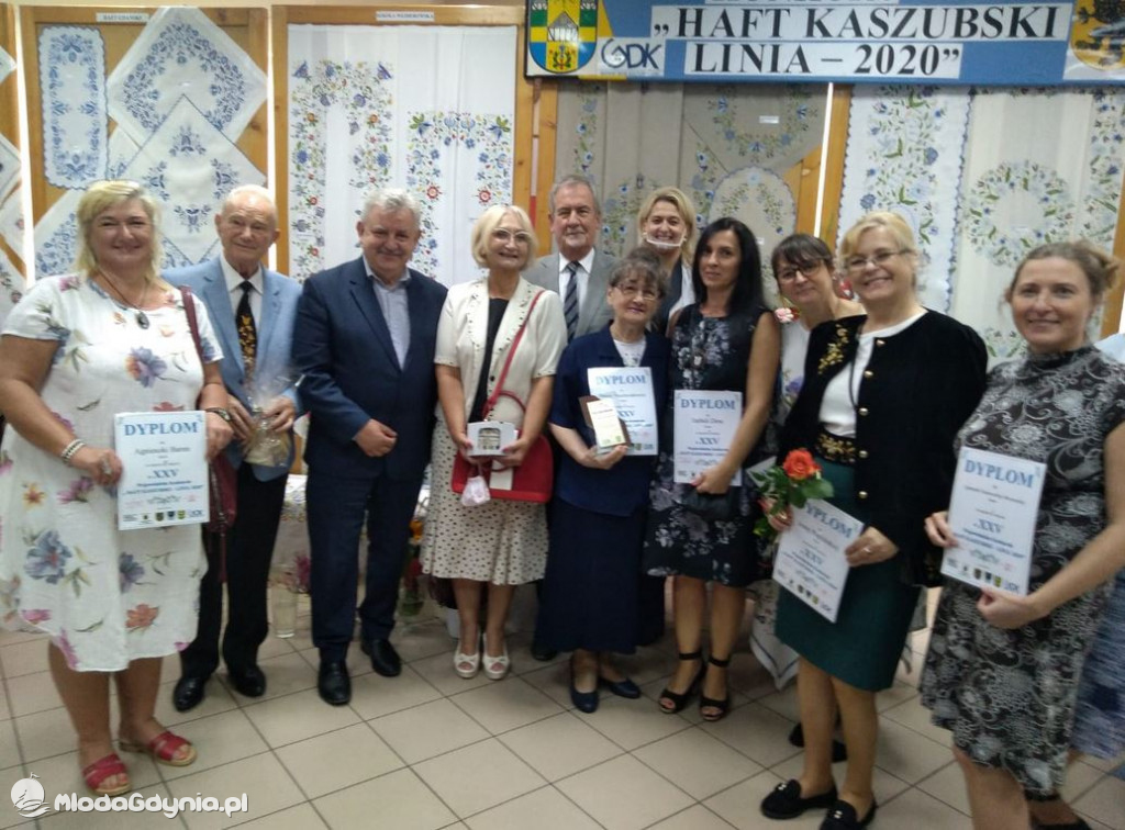 25-lecie Wojewódzkiego Konkursu Haftu Kaszubskiego w Lini