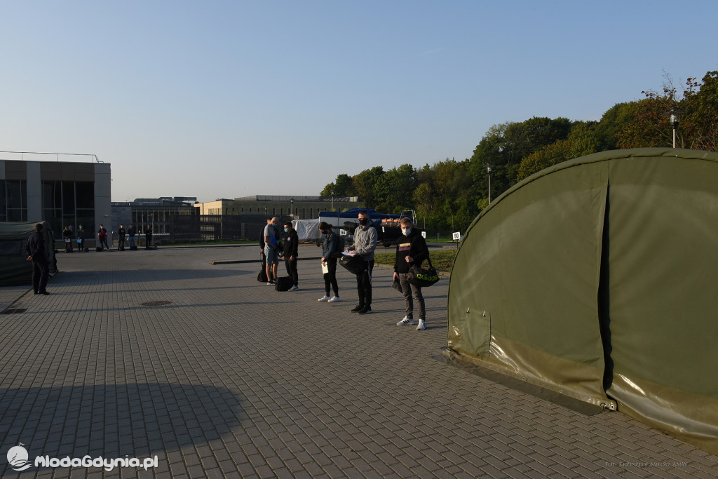 AMW W dwuszeregu zbiórka