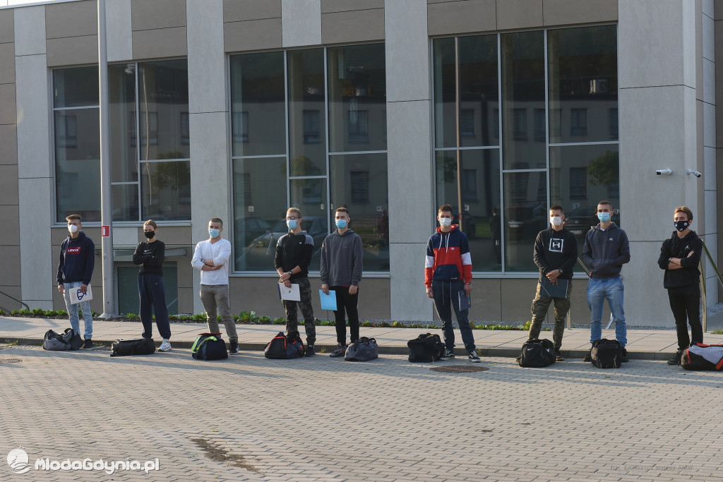 AMW W dwuszeregu zbiórka