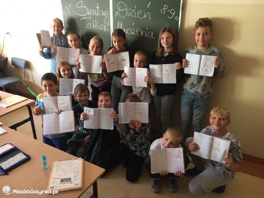 SP 28 - Spotkanie z bohaterami lektury, X Światowy Dzień Tabliczki Mnożenia