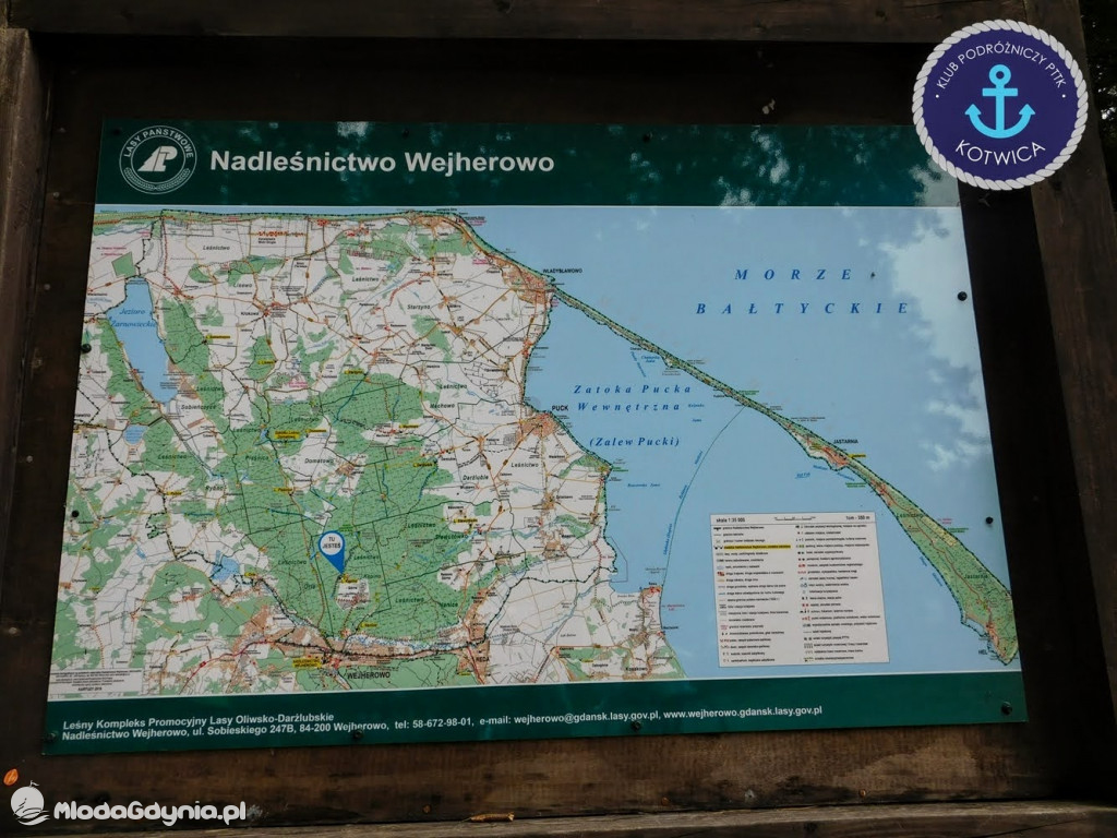 Wycieczka Nr 7 Klubu Podróżniczego PTTK Kotwica - Rajd Rowerowy przez Puszczę Darżlubską - 20.09.2020