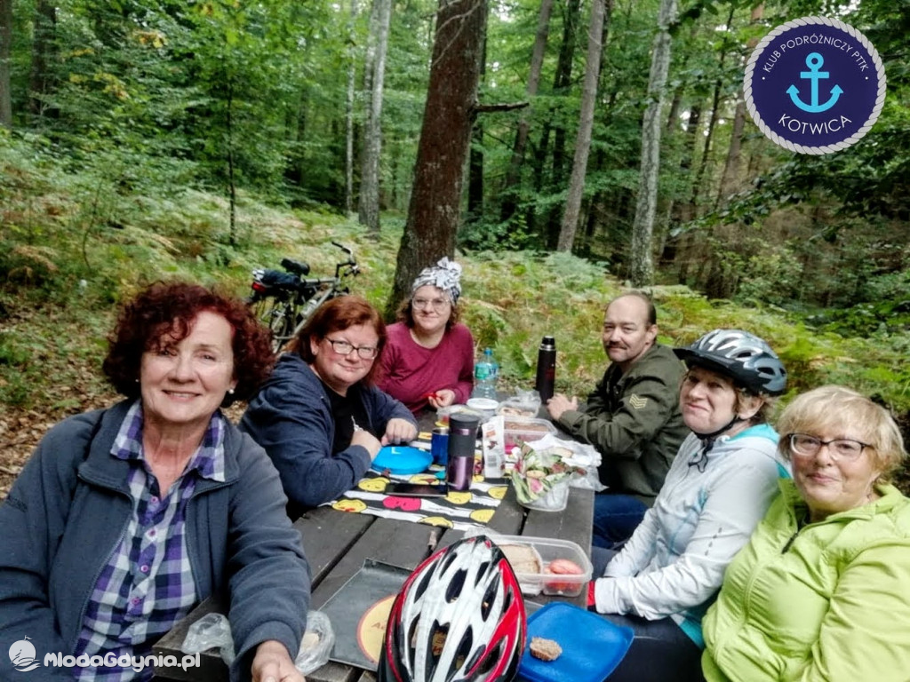 Wycieczka Nr 7 Klubu Podróżniczego PTTK Kotwica - Rajd Rowerowy przez Puszczę Darżlubską - 20.09.2020