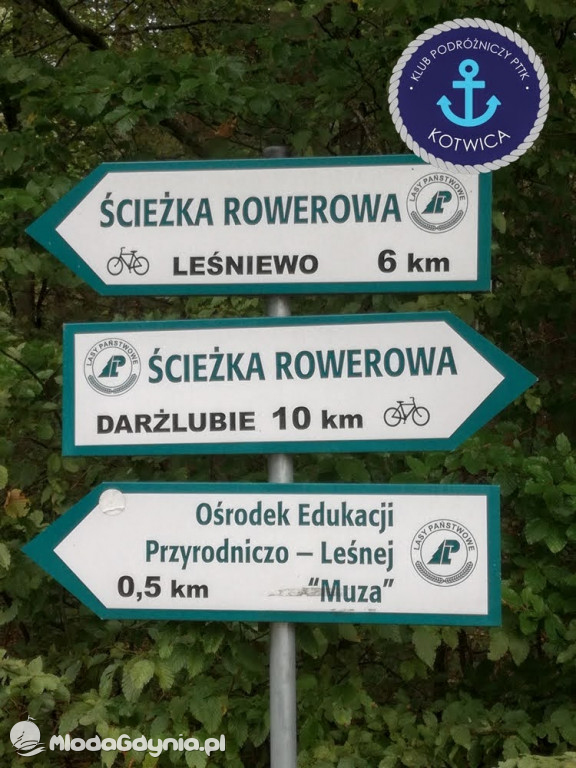 Wycieczka Nr 7 Klubu Podróżniczego PTTK Kotwica - Rajd Rowerowy przez Puszczę Darżlubską - 20.09.2020