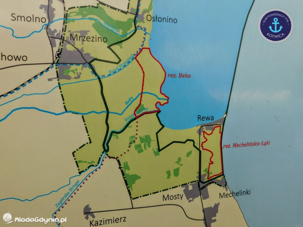 Wycieczka Nr 8 Klubu Podróżniczego PTTK Kotwica - Spacerkiem po Rewie - 10.10.2020