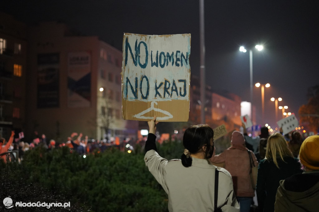 Protest w Gdyni Gdynia 26.10.2020