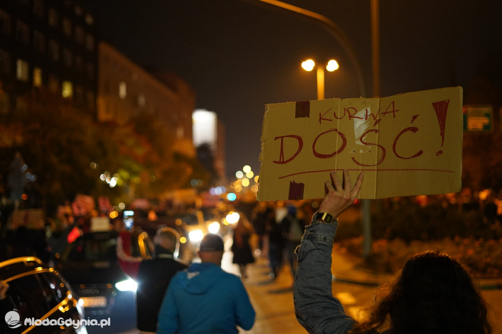 Protest w Gdyni Gdynia 26.10.2020