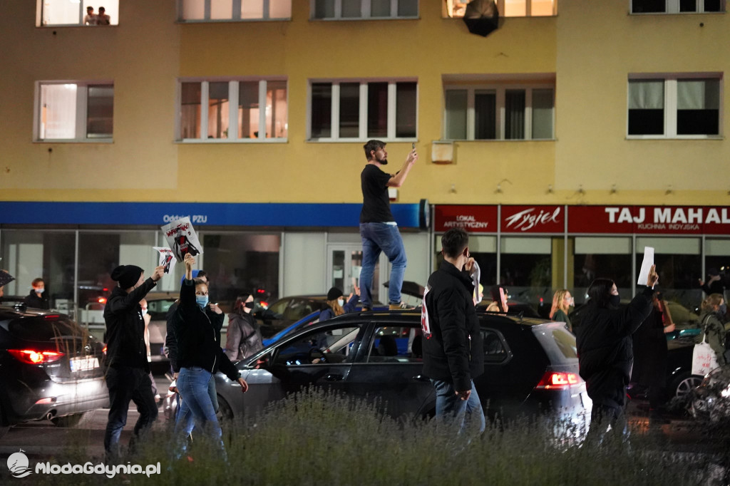 Protest w Gdyni Gdynia 26.10.2020