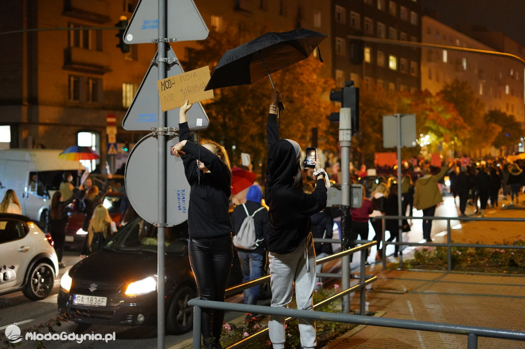 Protest w Gdyni Gdynia 26.10.2020