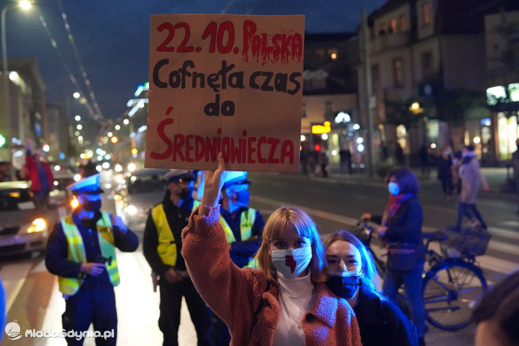 Protest w Gdyni Gdynia 26.10.2020