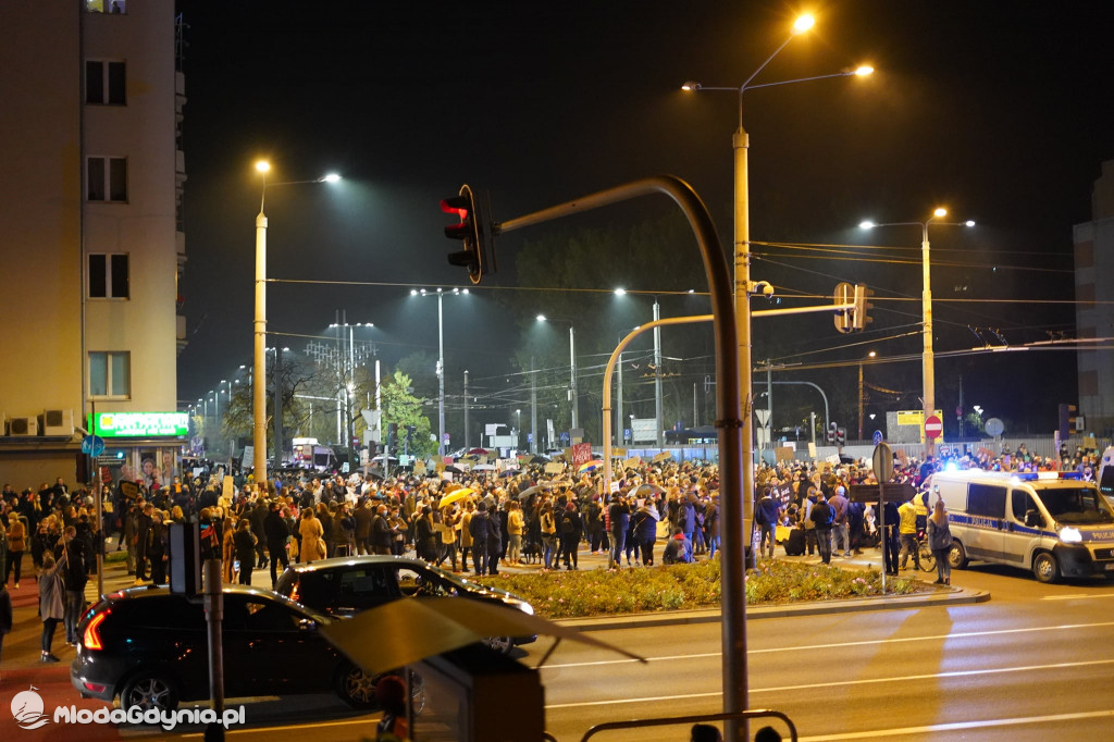 Protest w Gdyni Gdynia 26.10.2020