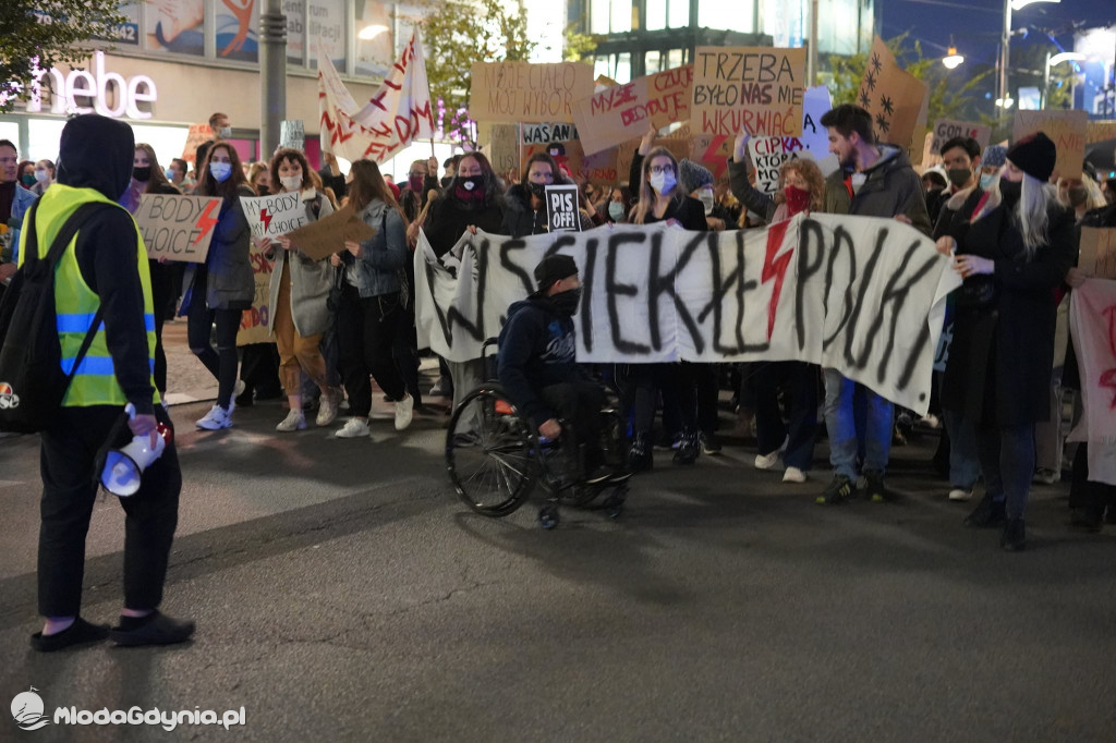 Protest w Gdyni Gdynia 26.10.2020