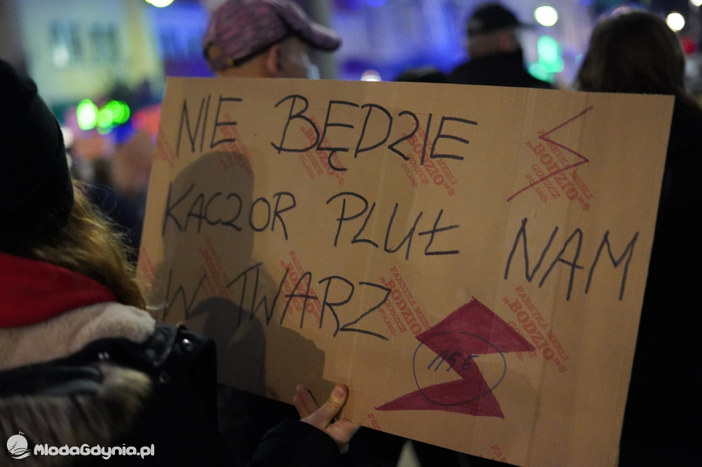 Protest w Gdyni Gdynia 26.10.2020