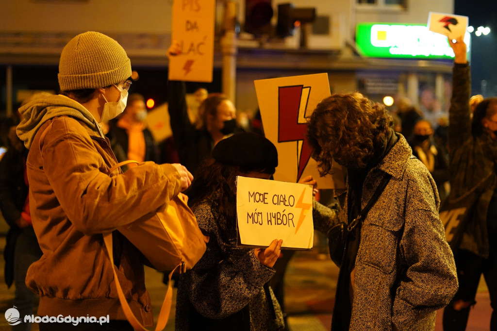 Protest w Gdyni Gdynia 26.10.2020