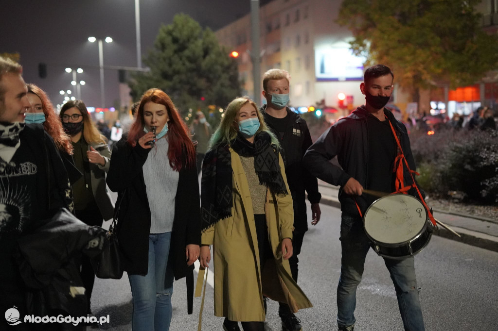 Protest w Gdyni Gdynia 26.10.2020