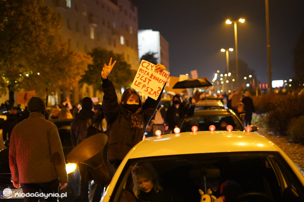 Protest w Gdyni Gdynia 26.10.2020