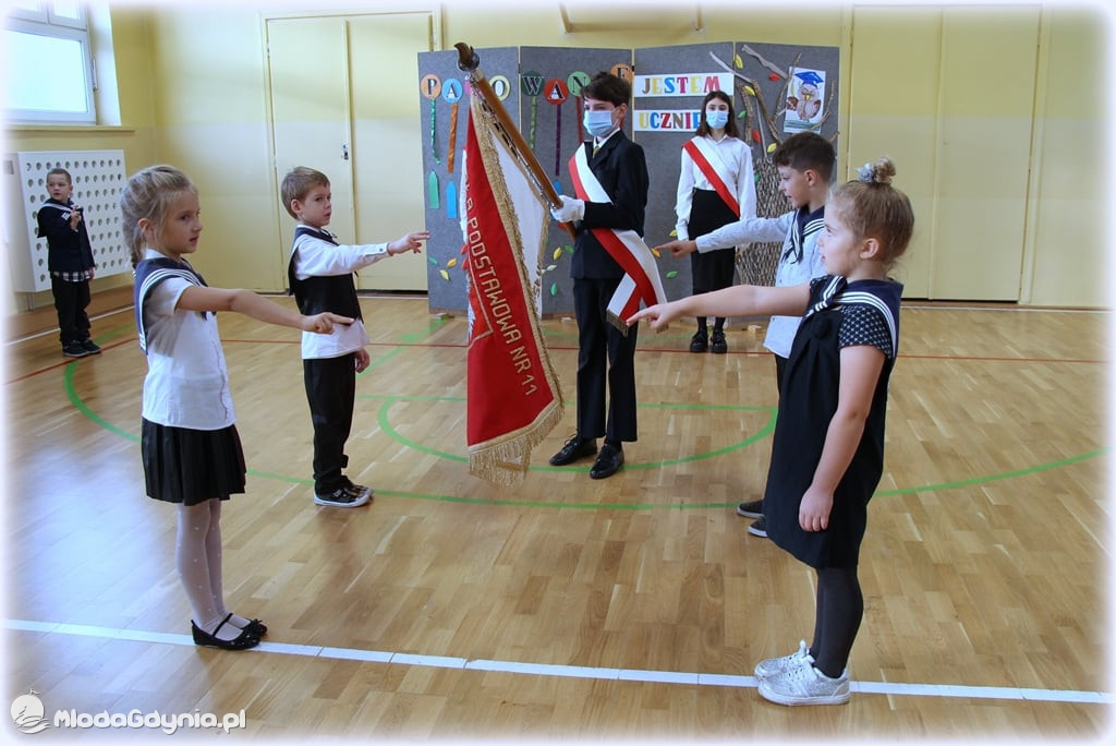 SP 11 - pasowanie na ucznia 2020