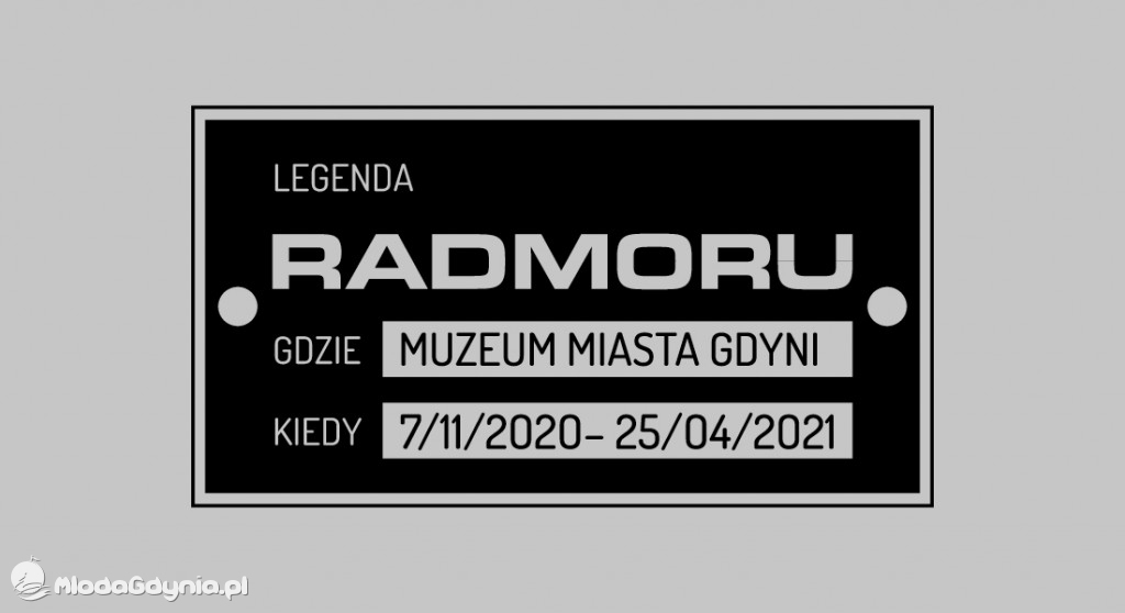Legenda Radmoru - nowa wystawa w Muzeum Miasta Gdyni od 07.11.2020 - zapowiedź