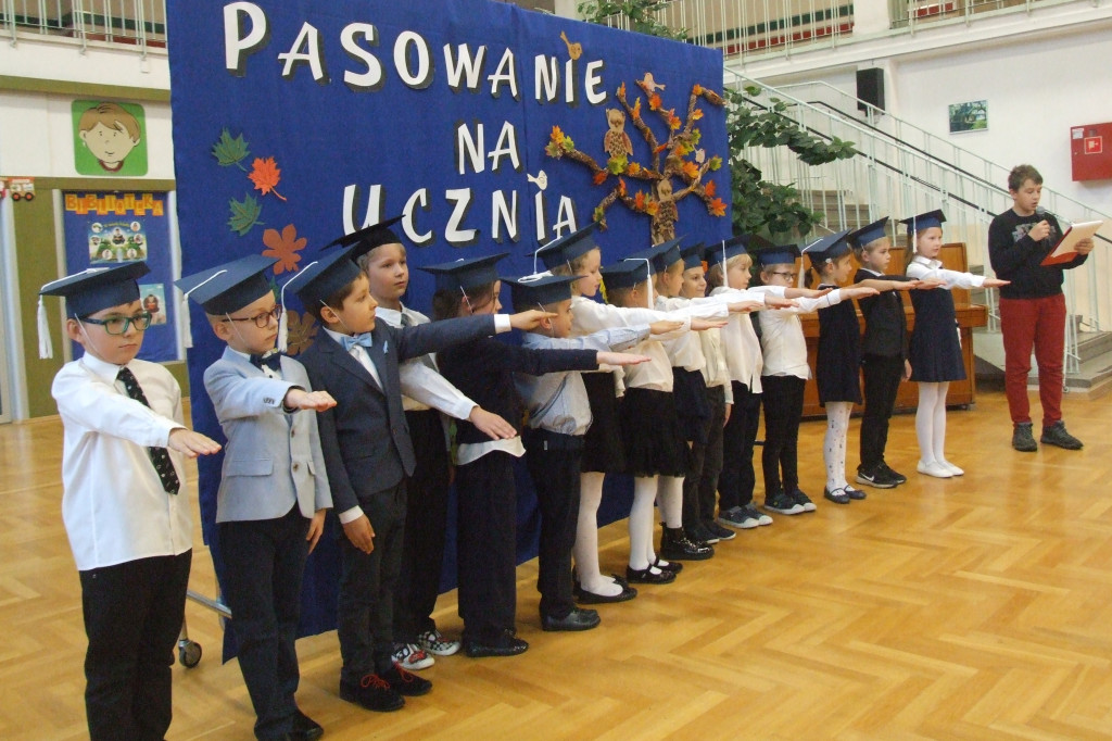 SP 21 - Pasowanie klasy 1a - 15 października 2020