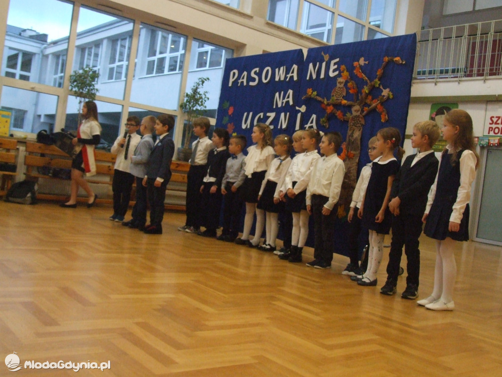 SP 21 - Pasowanie klasy 1a - 15 października 2020