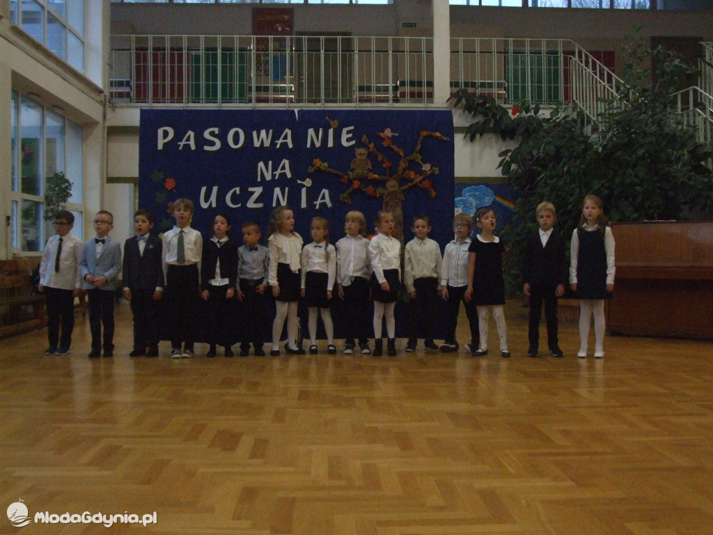 SP 21 - Pasowanie klasy 1a - 15 października 2020