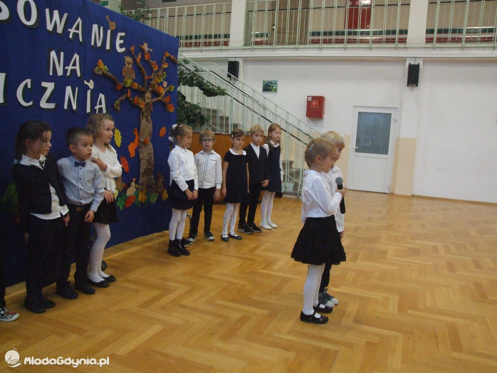 SP 21 - Pasowanie klasy 1a - 15 października 2020