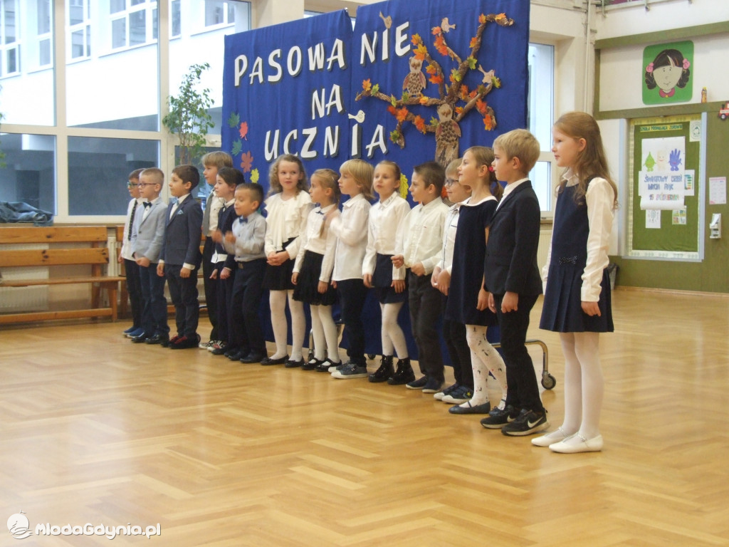 SP 21 - Pasowanie klasy 1a - 15 października 2020