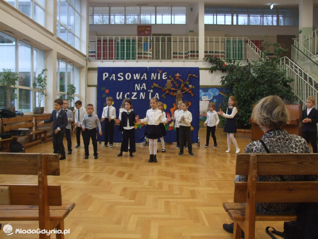 SP 21 - Pasowanie klasy 1a - 15 października 2020