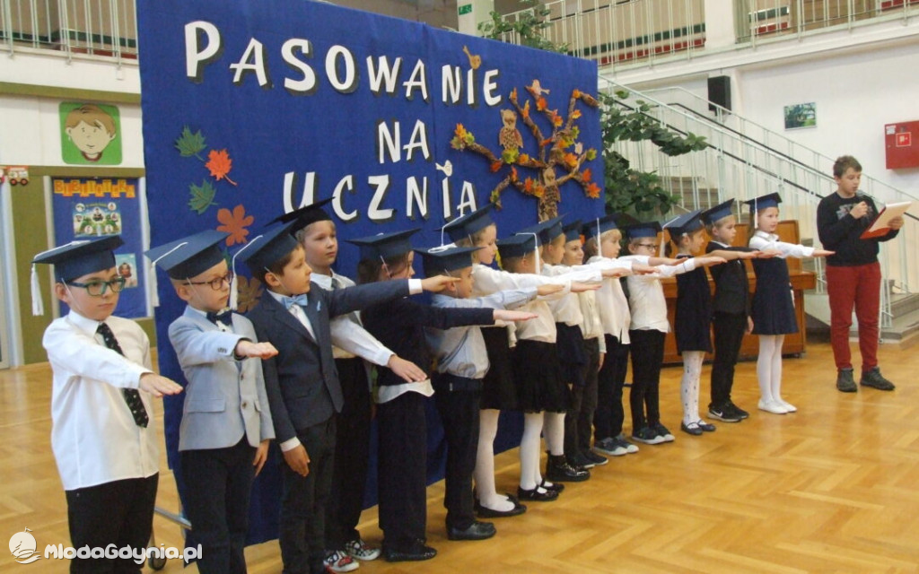 SP 21 - Pasowanie klasy 1a - 15 października 2020