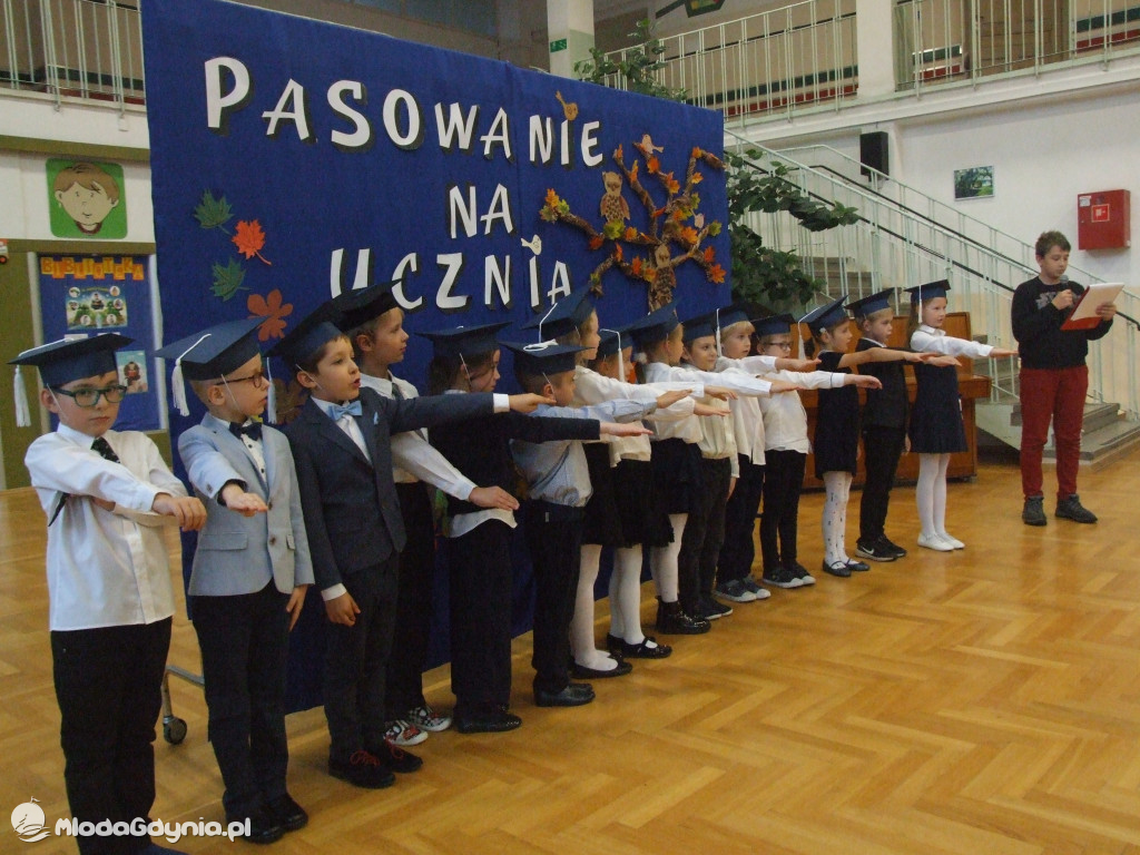 SP 21 - Pasowanie klasy 1a - 15 października 2020