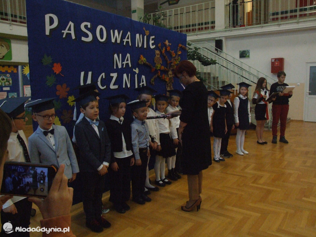 SP 21 - Pasowanie klasy 1a - 15 października 2020