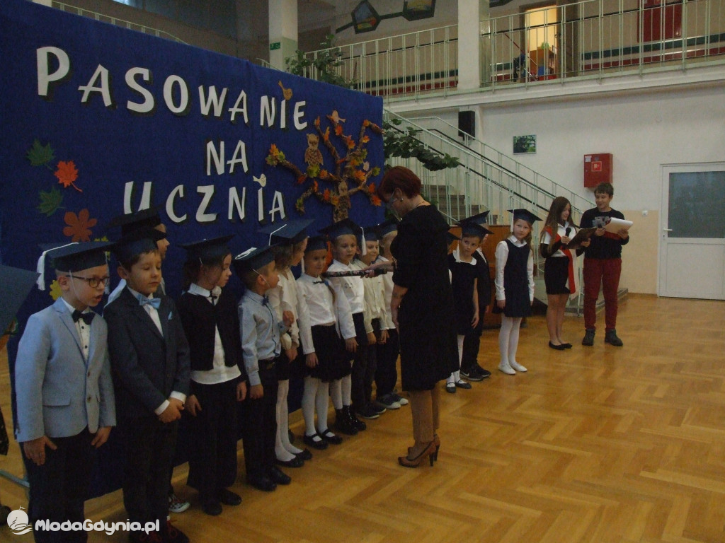 SP 21 - Pasowanie klasy 1a - 15 października 2020