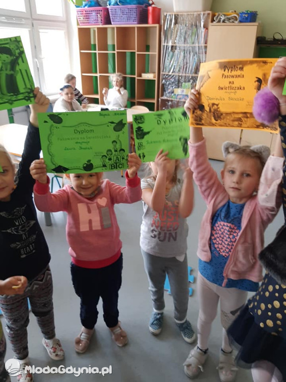 SP 33 - pasowanie na  świetliczaka 2020