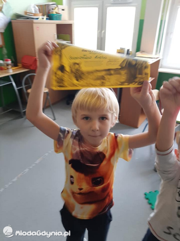 SP 33 - pasowanie na  świetliczaka 2020