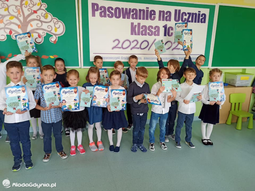 SP 42 - pasowanie na ucznia 2020