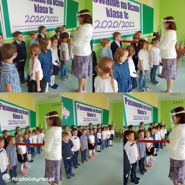 SP 42 - pasowanie na ucznia 2020