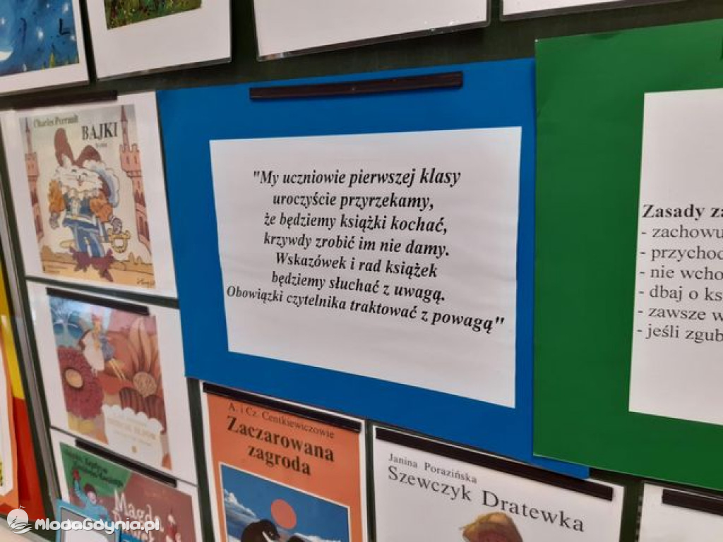 SP 26 - pasowanie na czytelnika biblioteki szkolnej 2020