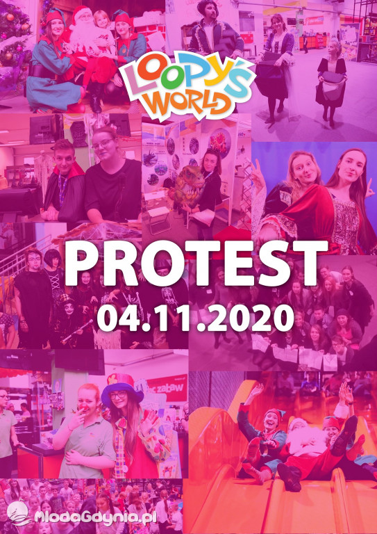 Loopy's World - protesty 4 i 6 listopada 2020