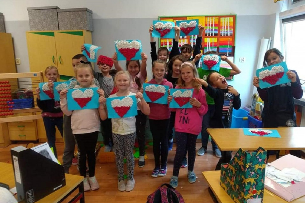 SP 31 - III a na Dzień Niepodległości 2020