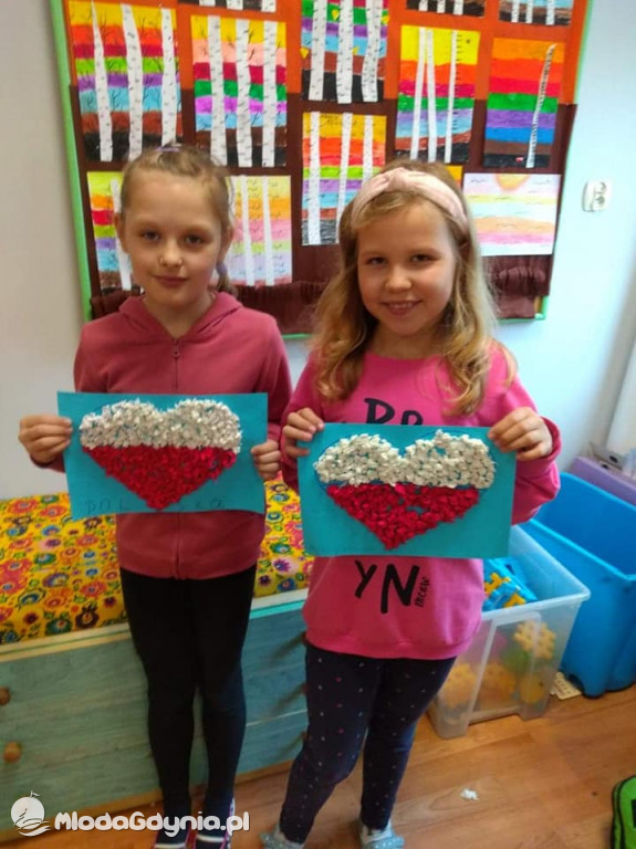 SP 31 - III a na Dzień Niepodległości 2020