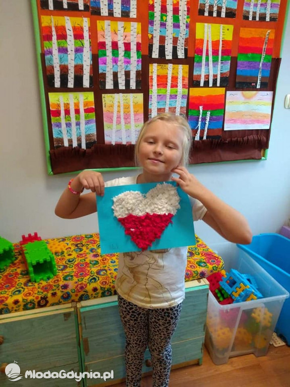 SP 31 - III a na Dzień Niepodległości 2020