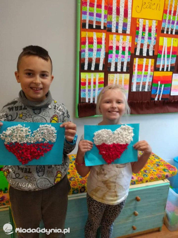 SP 31 - III a na Dzień Niepodległości 2020