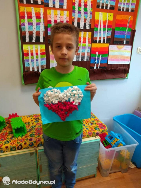 SP 31 - III a na Dzień Niepodległości 2020