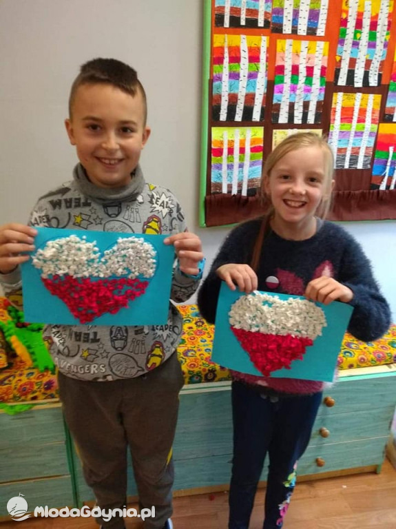 SP 31 - III a na Dzień Niepodległości 2020