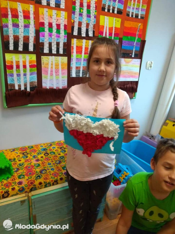 SP 31 - III a na Dzień Niepodległości 2020