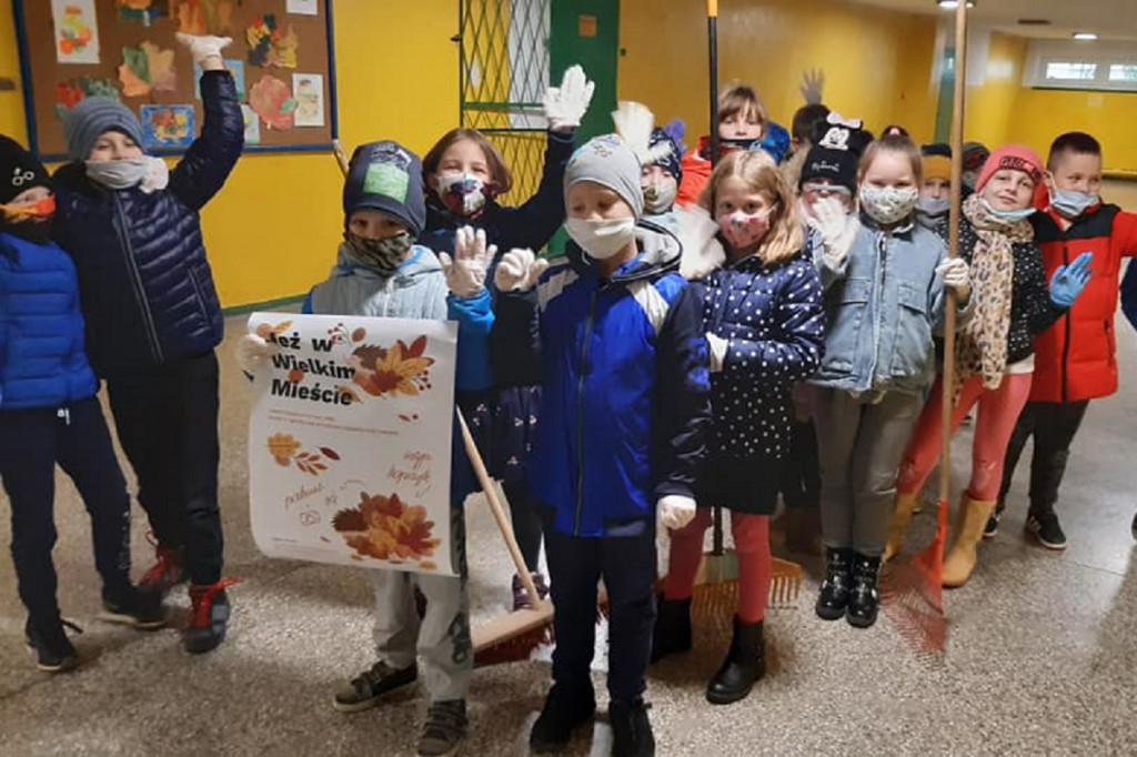 SP 31 przyłącza się do akcji Jeż w wielkim mieście