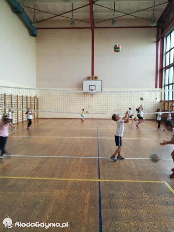 SP 43 - pierwszaki na wf-ie