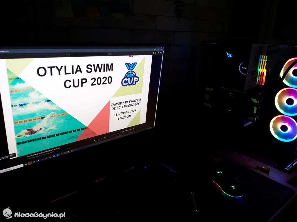 UKS 7 - Ignacy Ołownia i Olivier Hubiński na Otylia Swim Cup 2020